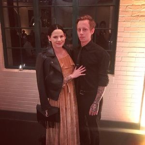 Velvet maxi dress, worn once.